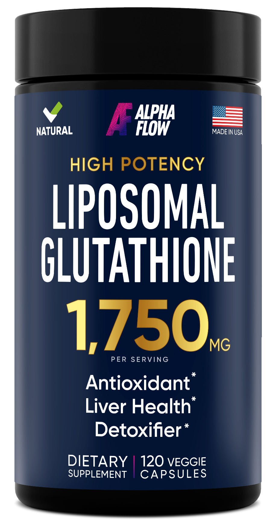 Liposomal Glutathione Supplement  Alpha Flow
