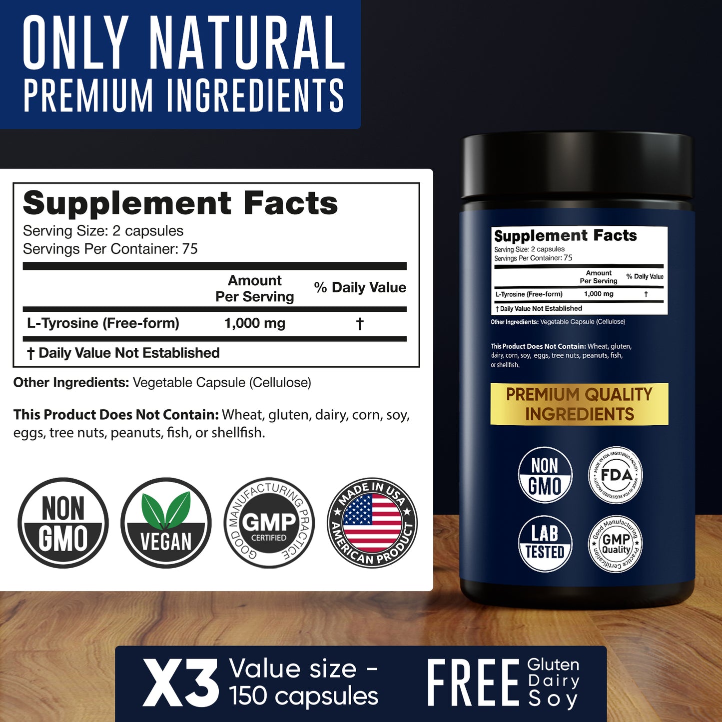 L-Tyrosine Supplement